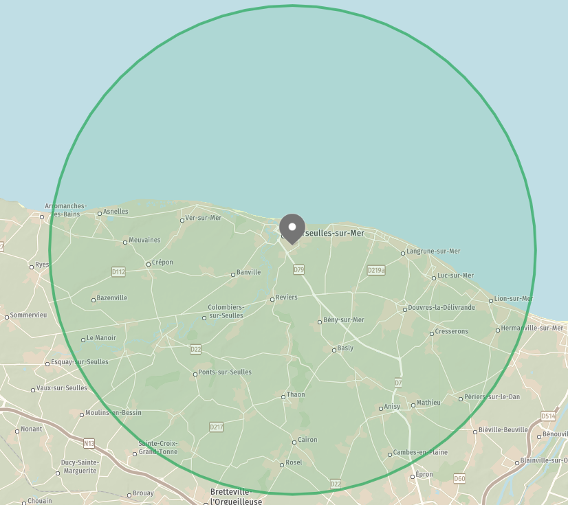 Zone d’intervention K’Vitres Calvados